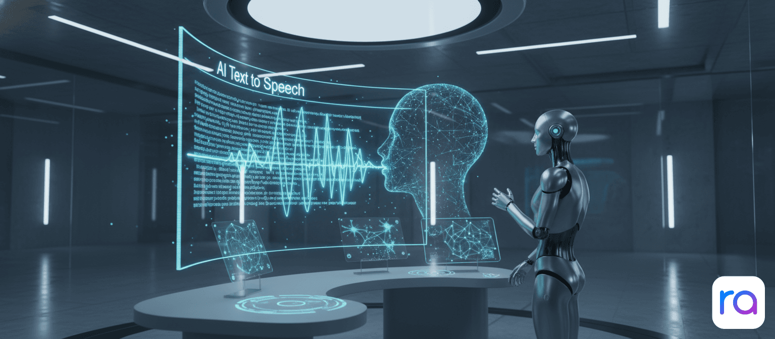 Abstract illustration of AI voice synthesis