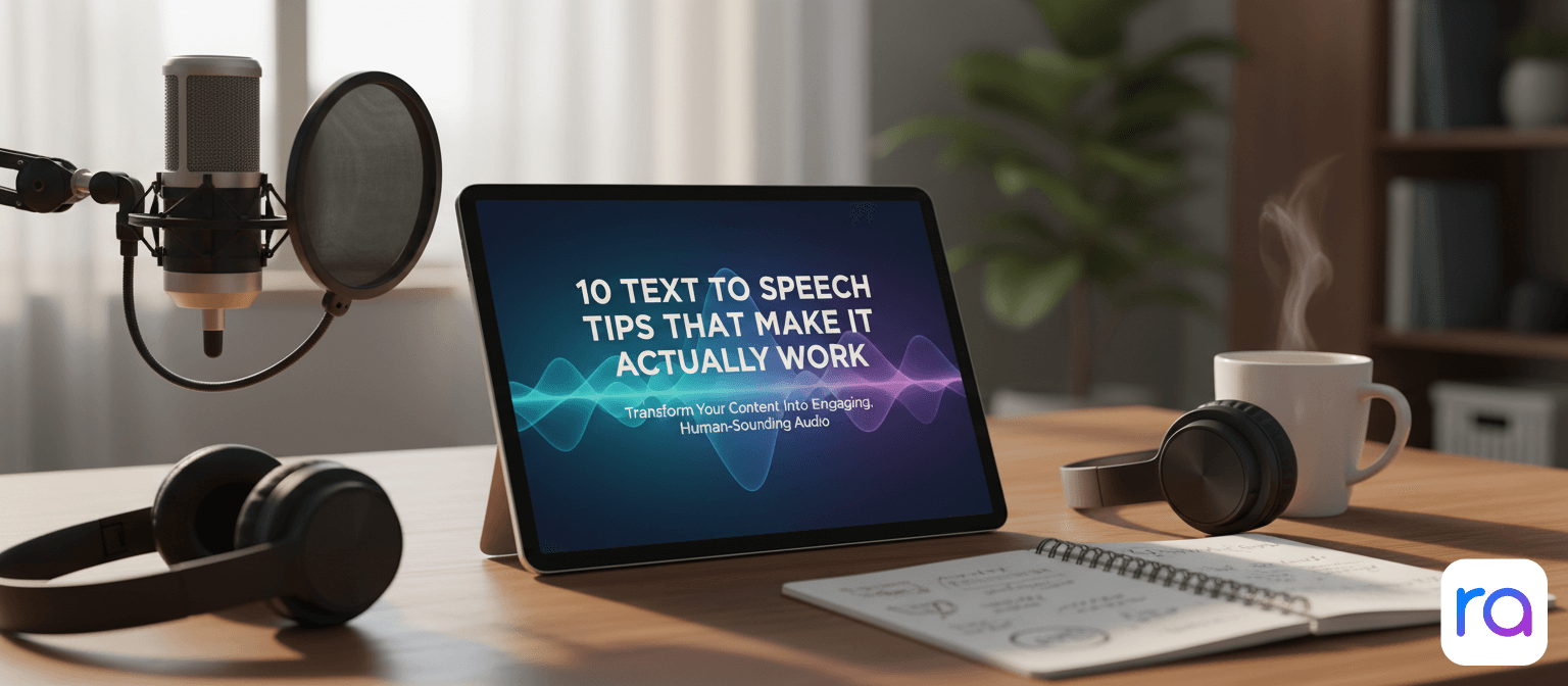 Checklist and headphones