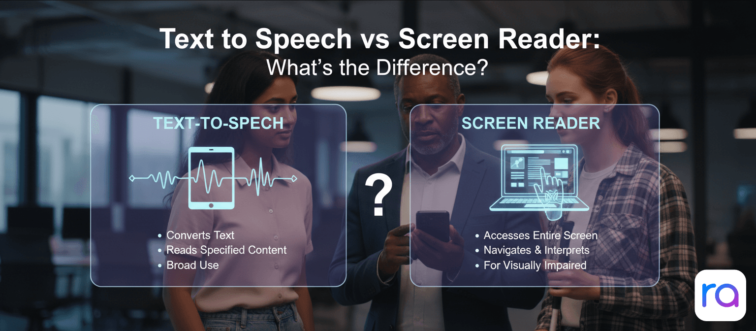 Accessibility and audio output concept